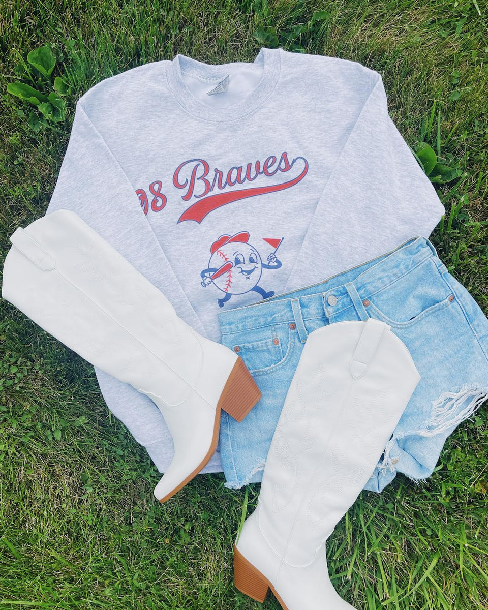 98 Braves Crewneck – Silveraze Co.