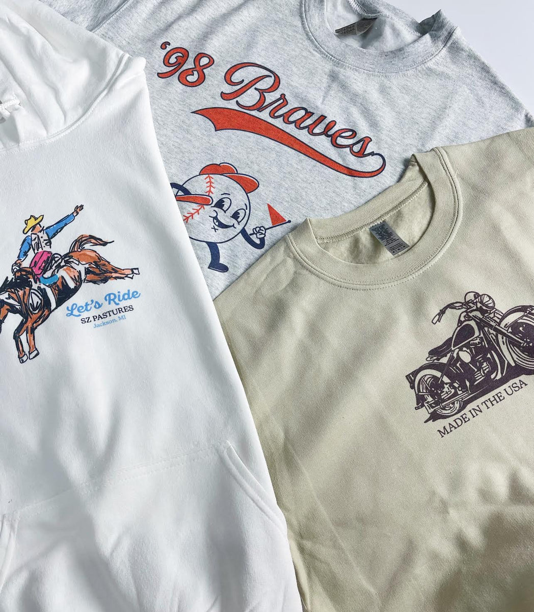 98 Braves Crewneck – Silveraze Co.