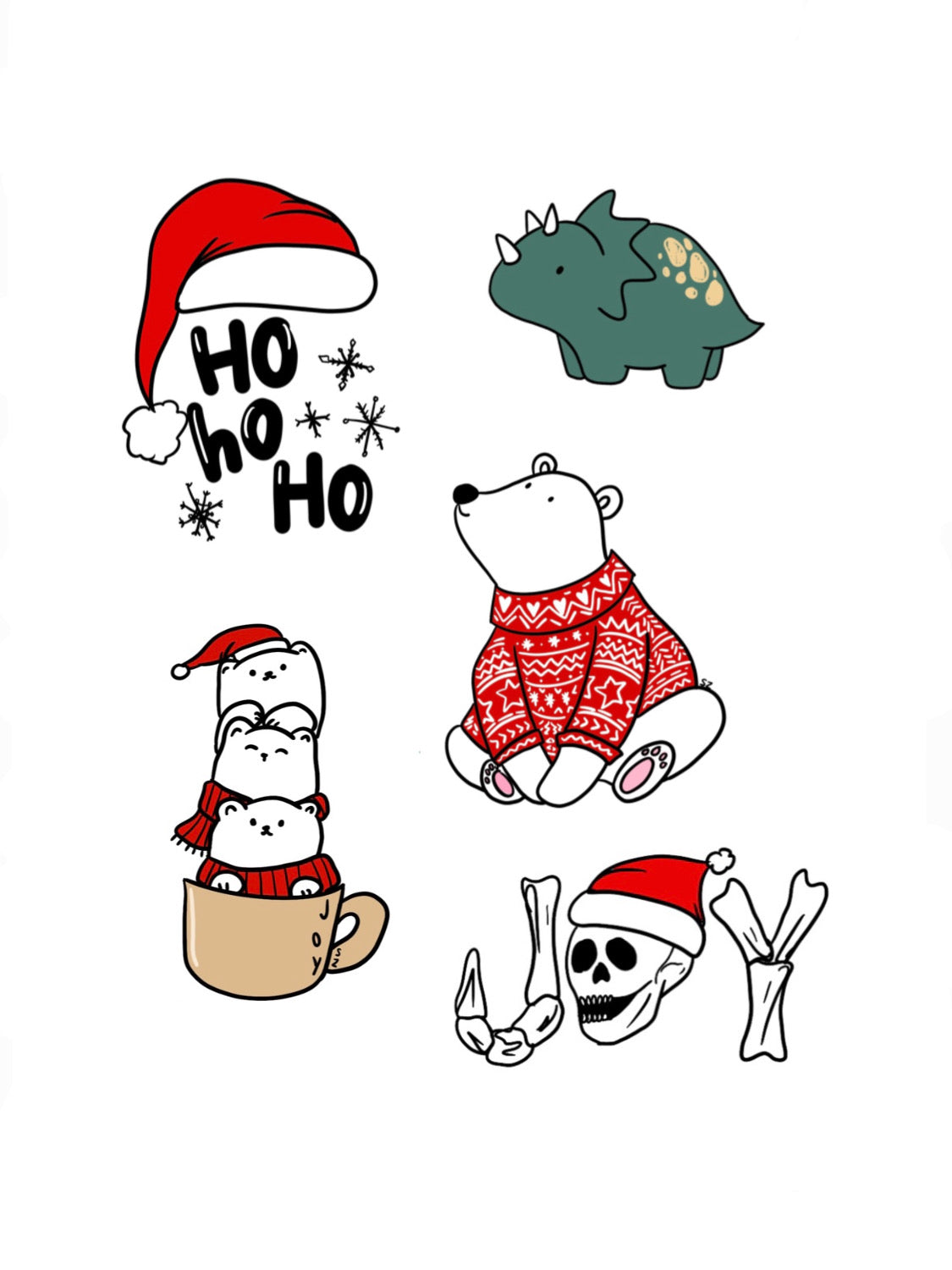 Holiday Stickers – Silveraze Co.