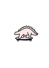 Load image into Gallery viewer, Skateboarding Dino Stickers
