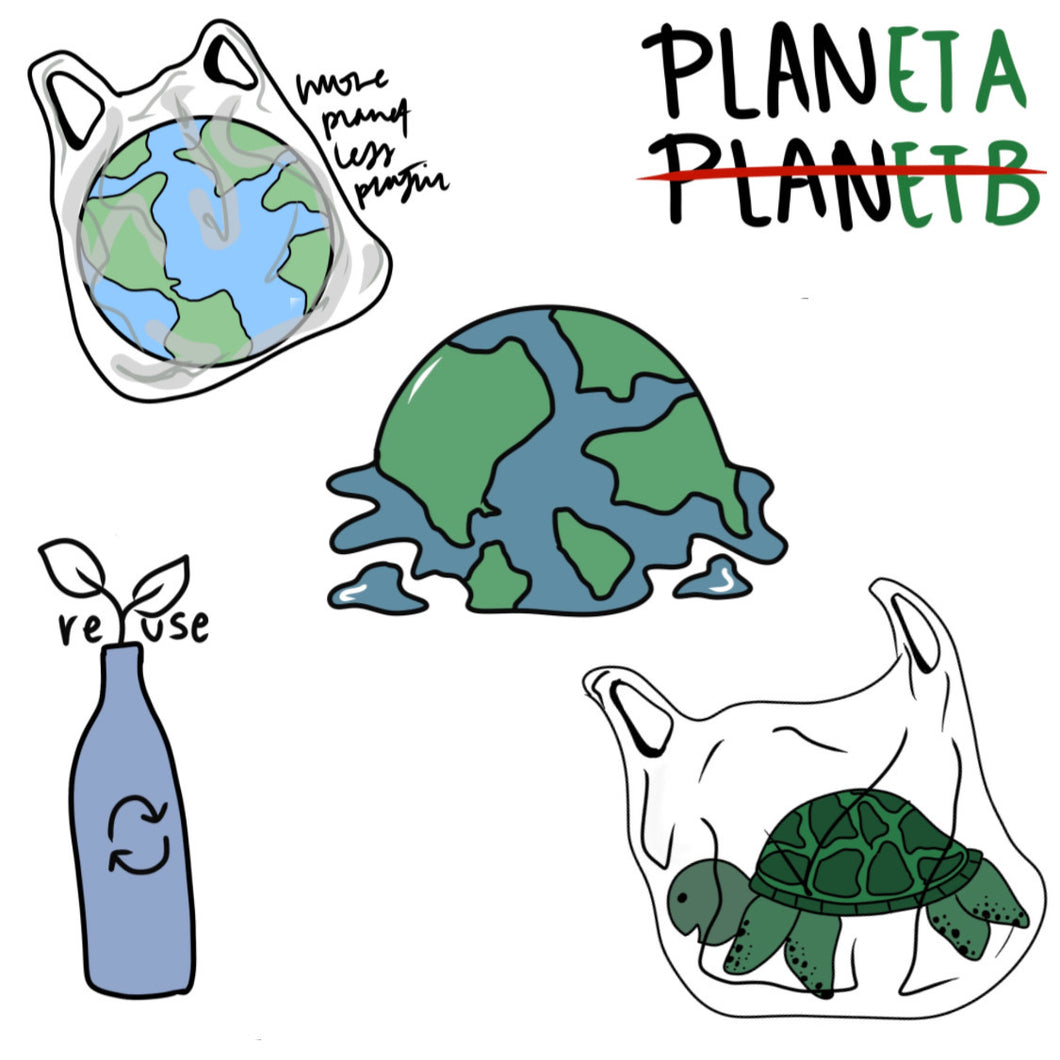 Environmental Awareness Sticker Pack
