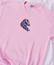 Load image into Gallery viewer, Heart Spotted Leopard Crewneck
